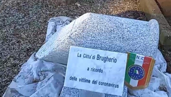 Brugherio, ulivi per ricordare le vittime del Covid